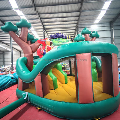 Children's Party Outdoor Inflatable Bouncer House with Slide Sea/Air/Express Shipping