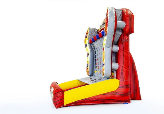 Colorful Inflatable Connect 4 in a Row Target Shooting Game for Commercial Challenges