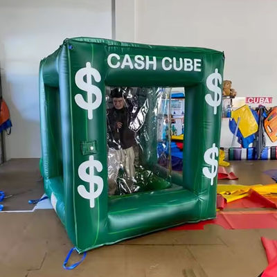 Shipping way By sea/ by air Inflatable Cash Grabber Machine for Your Advertising Needs