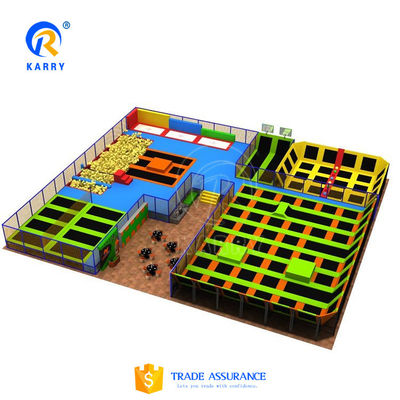 CE Certified Large Rectangular Inflatable Amusement Park for Indoor Fun and Exercise