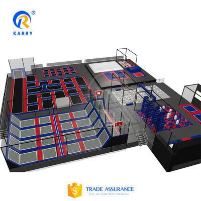 CE Certified Large Rectangular Inflatable Amusement Park for Indoor Fun and Exercise
