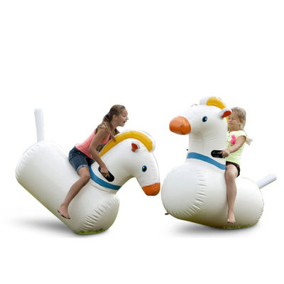 Interactive Sport Games Inflatable Derby Race Horse for Kids and Adults Materia PVC