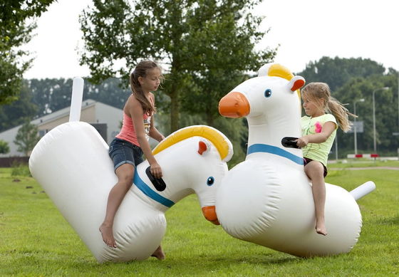 Interactive Sport Games Inflatable Derby Race Horse for Kids and Adults Materia PVC