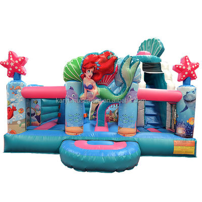 Accessories Included Blower Repair Kits Package Bag Mermaid Theme Bounce House Rental