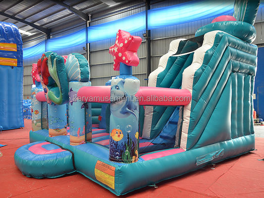 Accessories Included Blower Repair Kits Package Bag Mermaid Theme Bounce House Rental