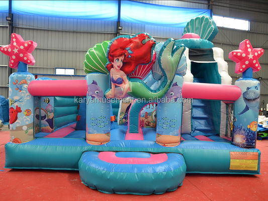 Accessories Included Blower Repair Kits Package Bag Mermaid Theme Bounce House Rental