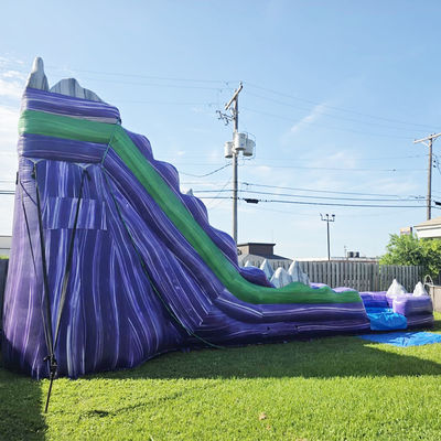 Digital Printing Rockery Theme Water Slide Inflatable for Indoor and Outdoor Entertainment