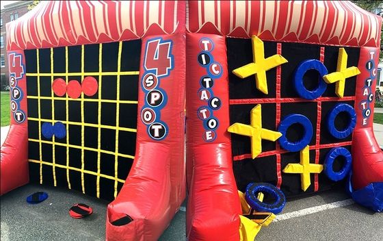 PORTABLE Interactive Sport Games Colorful Carnival Game Tic Tac Toe Wall and Connect 4