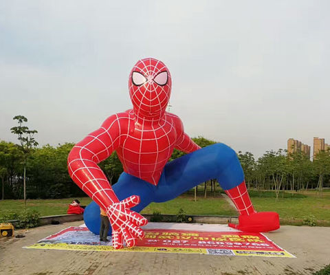 Outdoor Advertising Inflatable Giant Hulk and Spiderman Model for Eye-Catching Events