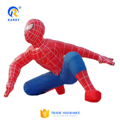 Inflatable Spiderman Model with Customized Size and Double-Triple Stitching