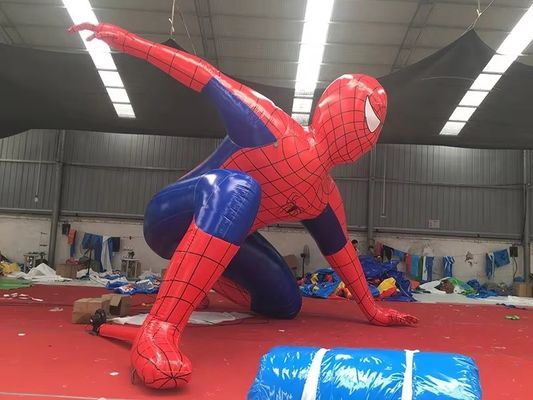 Inflatable Spiderman Model with Customized Size and Double-Triple Stitching