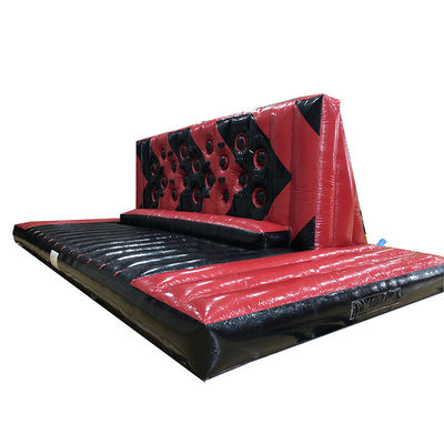 Blower Interactive Sport Game Challenge Inflatable Whack Wall WipeOut Punching Game