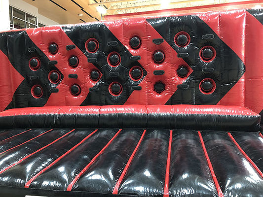 Blower Interactive Sport Game Challenge Inflatable Whack Wall WipeOut Punching Game