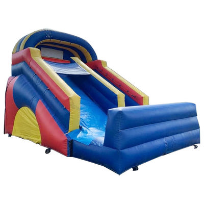 Large Bouncing Inflatables with Pool Digital Printing Waterslide