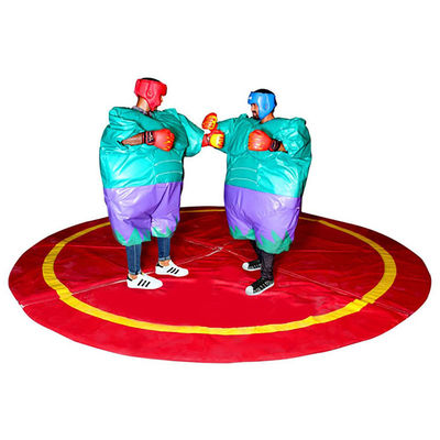 Carnival Game Essential Adults Inflatable Spiderman Sumo Suits for Outdoor Playground