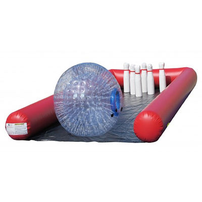 Customized Inflatable Bowling Pin and Ball Game for Team Building Party Entertainment