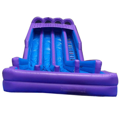 Blower Repair Kits Package Bag Included Three-Lane Water Slide Inflatable for Adults