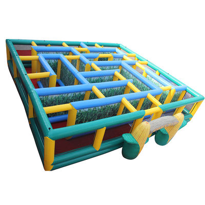 Custom Inflatable Laser Tag Maze for Unisex Corn Labyrinth Challenge Obstacle Course