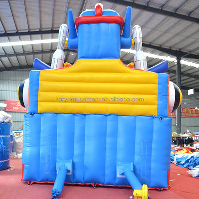 Trampoline Custom Small Size Inflatable Mechanical Ares Fun City Bouncer Combo Slide