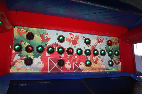 PORTABLE Inflatable IPS Shooting Gallery for Interactive Play Game and Sports Games