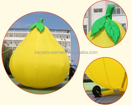 Air Blower and Repair Kits Included Inflatable Golden Watch Model for Advertising