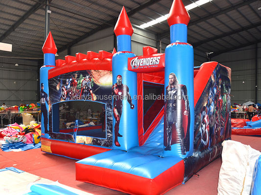 Children's Outdoor or Indoor Fun Inflatable A-vengers Castle Bouncing Jumping Castle
