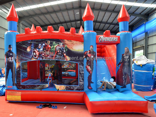 Children's Outdoor or Indoor Fun Inflatable A-vengers Castle Bouncing Jumping Castle