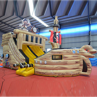 Customized Color Commercial Inflatable Wet and Dry Slide Jumping Castle for Party Rentals