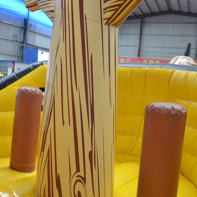 Customized Color Commercial Inflatable Wet and Dry Slide Jumping Castle for Party Rentals