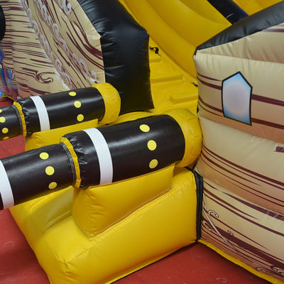 Customized Color Commercial Inflatable Wet and Dry Slide Jumping Castle for Party Rentals