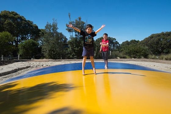 PVC Inflatable Jump Pillow Outdoor Kangaroo Jumper Inflatable White Jumping Clouds