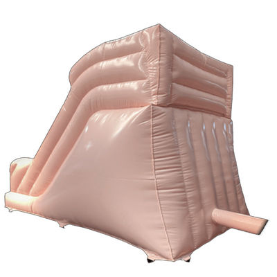 Outdoor Commercial PVC Chocolate Color Inflatable Dry or Wet Slide for Party Rentals
