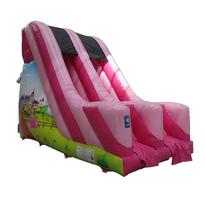 Commercial Rental PVC Small Pink Inflatable Slide with CE/EN71/EN14960 Certification