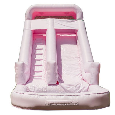 Commercial rental inflatable candy slides with pool jumping and popular in the market