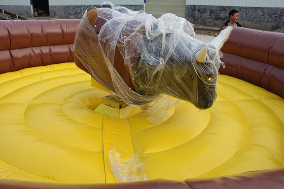 Customized PVC Material Inflatable Mechanical Rodeo Bull Ride Game for Competition