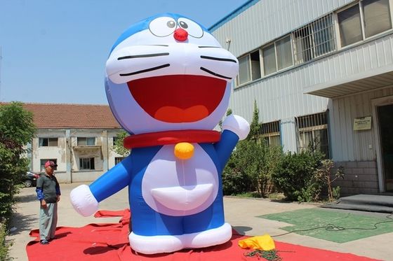 Customized Colorful Inflatable Doraemon with Air Blower and Accessories