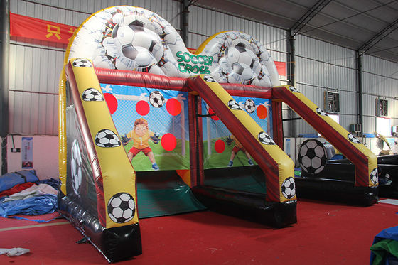 Inflatable Football Game Colorful Interactive Shooting Sport Carnival Game for Sports