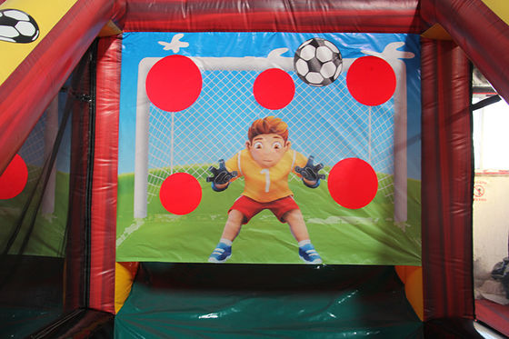 Inflatable Football Game Colorful Interactive Shooting Sport Carnival Game for Sports