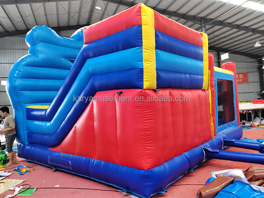 Unisex Paw Patrol Inflatable Castle with Inner Slide Commercial Customizable Design