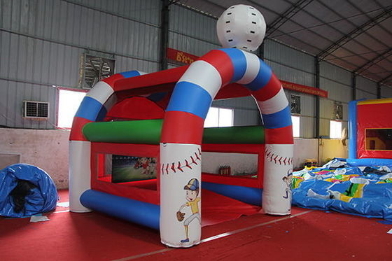 Age Range 14 Years up Inflatable Baseball Batting Cage Shooting Game with Speed Pitch