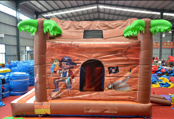 Upgrade Your Playground with Toddler Log Cabin Bounce House and Inflatable Slide Combo
