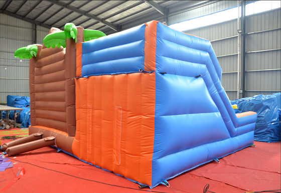 Upgrade Your Playground with Toddler Log Cabin Bounce House and Inflatable Slide Combo