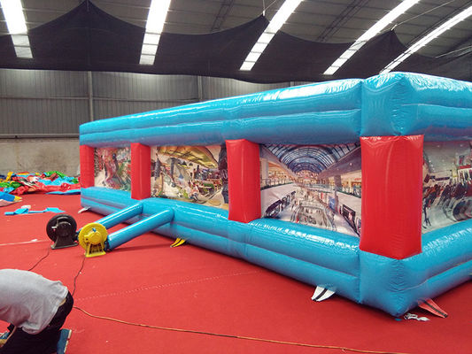 Unisex Outdoor Playground Inflatable Maze Labyrinth for Team Building Sport Activity