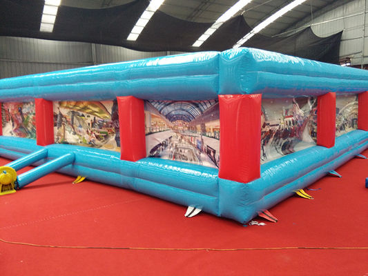 Unisex Outdoor Playground Inflatable Maze Labyrinth for Team Building Sport Activity