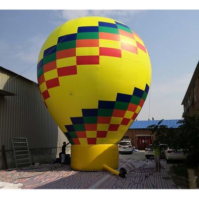 8m Height Air Colorful Balloon Printing Print Customer's Logo For Promotion Promotion