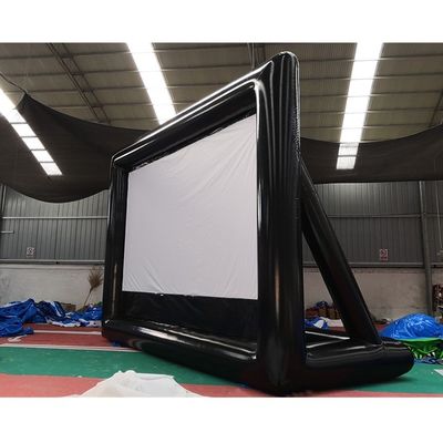 EN71/CE Certified Super Fun Inflatable Castle Movie Screen for Outdoor Advertising