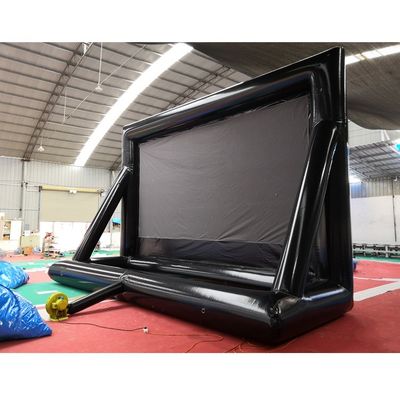 EN71/CE Certified Super Fun Inflatable Castle Movie Screen for Outdoor Advertising