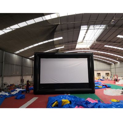 EN71/CE Certified Super Fun Inflatable Castle Movie Screen for Outdoor Advertising