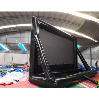 EN71/CE Certified Super Fun Inflatable Castle Movie Screen for Outdoor Advertising