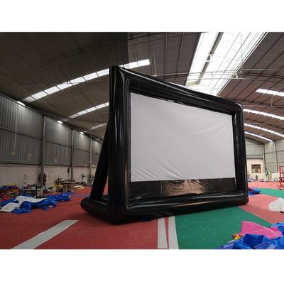 EN71/CE Certified Super Fun Inflatable Castle Movie Screen for Outdoor Advertising